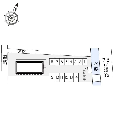★手数料０円★川口市安行原　月極駐車場（LP）